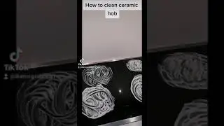 How to clean ceramic hob in 19 seconds like a boss