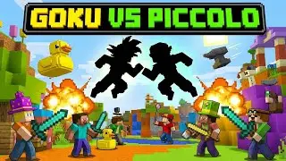 Minecraft x Funny Battle: Goku vs Piccolo.