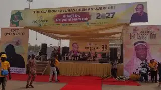MASSIVE TURN UP FOR ORIYOMI HAMZAT GUBERNATORIAL DECLARATION UNDER ACCORD PARTY LIBERTY STADIUM 