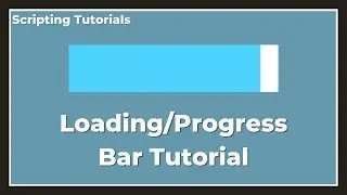 Loading/Progress Bar Tutorial | Roblox Studio