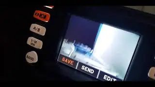 Yaesu ft3/FT300 /FT400 sending pictures using MH85 camera mic