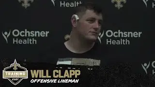 Will Clapp | Saints Training Camp 2021