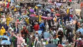 WYD Rio -  First meeting with Pope Francis