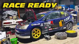 Civic EP3 Racecar & GB Ready for Action!