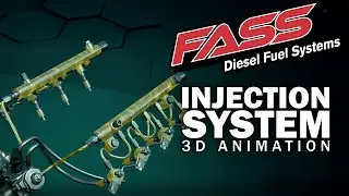 NEW: Diesel Injection System 3D Animation