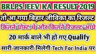 Bihar Jeevika Result 2019|आ गया जीविका 2019 का रिजल्ट|BRLPS  jeevika qualified list|