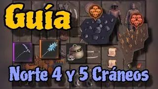 NORTE 4 & 5 Cr&aacute;neos 💀 GU&Iacute;A ✨👾 GRIM SOUL