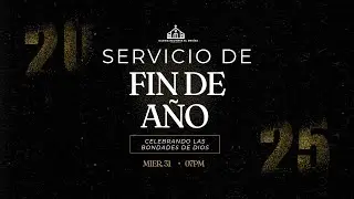 Culto especial de fin de a&ntilde;o