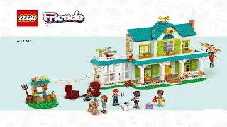 LEGO instructions - LEGO Friends - 41730 - Autumn's House