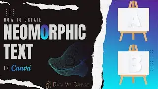 How to create Neomorphic Text in Canva
