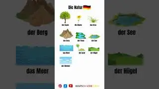 Nature vocabulary in German #germanpronunciation