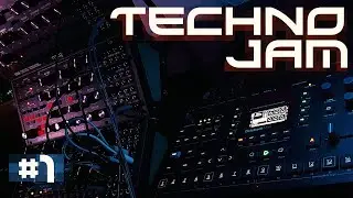 Techno Live #1 Elektron Octatrack Moog Studio DFAM Subharmonicon Mother32 Dawless Modular