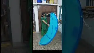 Amazinghind Double Bed Mosquito Net Folding/Tri-active Mosquito Net Folding/Mosquito Net Folding