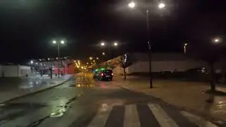 لحظة إخراجنا من مطار Paris Beauvais ليلاً وإغلاقه 😢