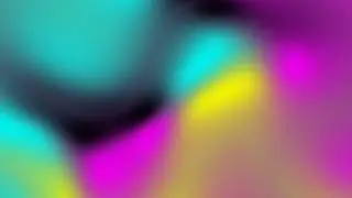 1h CMYK Colors Mood Lights | Radial gradient colors | Screensaver | LED Light | Background