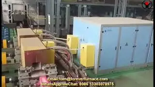 For sale steel billet induction heating production line #steelbillet #billetheating #factory