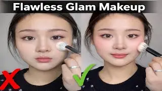 Flawless Glam Makeup Routine ✨ | Professional Finish at Home