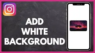 How to Put White Background On Instagram Story