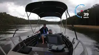 4.1m Tinny with 30hp Yamaha 2 Stroke on George&rsquo;s River NSW