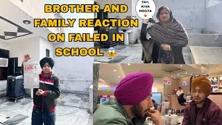 BROTHER AND FAMILY REACTION ON MY FAIL IN EXAM😱BROTHER NE BHOUT KUTTYEA 😭-JASHAN JAGROAN 