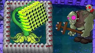 99 Threepeater vs 999 Giga Gargantuar - Plants vs Zombies Battlez