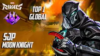 TOP 1 GLOBAL MOON KNIGHT ! SJP (GRANDMASTER) MARVEL RIVALS PRO GAMEPLAY