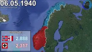 Invasion of Norway in 1 minute using Google Earth