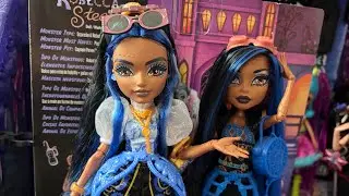 MONSTER HIGH G3 ROBECCA STEAM DOLL REVIEW AND UNBOXING + G1 comparison!