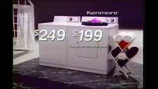 Sears Brand Central Laundry Days Commercial 1993