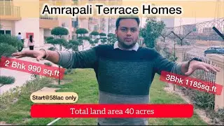 Amrapali Terrace Homes | 2bhk/3bhk Flat Available For Resale  | Tech zone-4 Greater Noida West