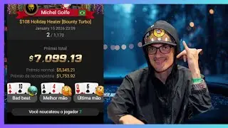 Mesa Final $108 Holiday Heater (Bounty Turbo) - Poker Stream Highlights