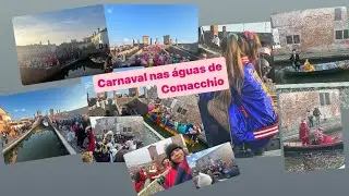 Carnaval nas águas de Comacchio/Carnevale sull' acqua di comacchio.   🇮🇹