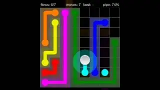Flow Free 8x8 Level 14 walkthrough Bonus Pack
