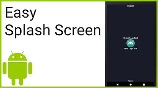 Easy Splash Screen - Android Studio Tutorial