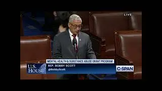 Rep. Bobby Scott Advocates for Justice and Mental Health Collaboration Act