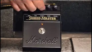 Marshall Shredmaster Vintage Reissue Pedal - preamp overdrive pedal | TV Guitar Center