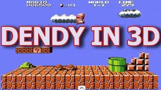 DENDY 3D ПРОБУЕМ 3dSen /ИГРАЕМ ВО ВСТРОЕННЫЕ ИГРЫ/ NES GAMES IN 3 IN 3dSen