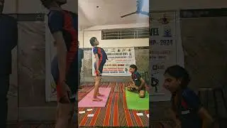 Flexibility meets strength! Watch our yoga champions in action! #school #yoga #action #bengaluru