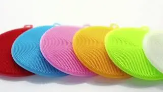 Silicone Sponge Dish Washing Scrubber ,better sponge kitchen cleaner