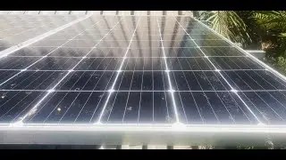 Does rain clean your solar panels?🧐 Have a look! 😉