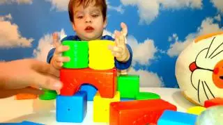 Строим замки из конструктора Мастерок Build castles from the designer Trowel