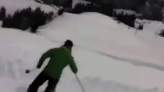 Norbu Sherpa ski skill
