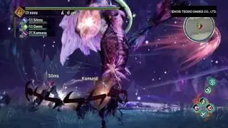 [Toukiden 2] Chain Whip CON build vs Glaciabella (normal)