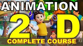 2D Animation Complete Course For Beginners | Part-1 | 