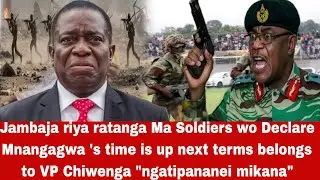 Pashata Mauto wosheedzere kuti Mnangagwa your time is up after 2028's term belongs to Chiwenga Chami