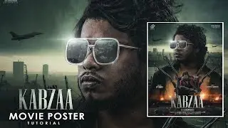 Kabza Movie Poster Design / Photoshop Manipulation Tutorial/ Photoshop Tutorial / Photo Manipulation