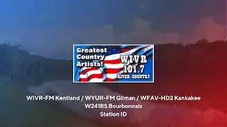 WIVR-FM/WYUR-FM/WFAV-HD2 101.7 & 103.7: River Country 101.7 - Kentland, IN - Station ID - 5/15/2025