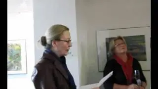 Gudrun Otto, Malerin in Hoyerswerda geht neue Wege, Ausstellung 2011
