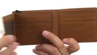 Fossil Paul RFID Bifold с откидной крышкой и идентификатором Flip ID, артикул: 8921973