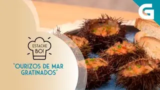 Ourizos de mar gratinados